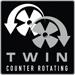 Twin Counter Rotating