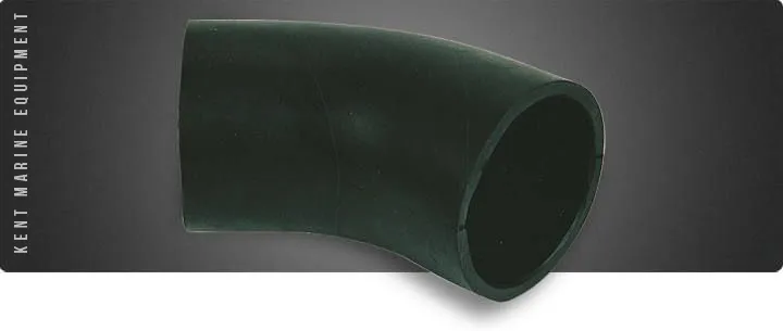 Manchons de liaison en EPDM avec un coude à 45°