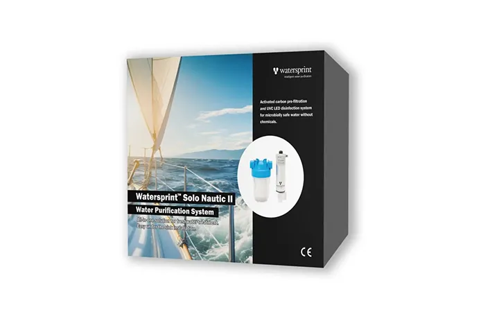 Purificateur d’eau UV SOLO Nautic  à installer-en-amont du robinet