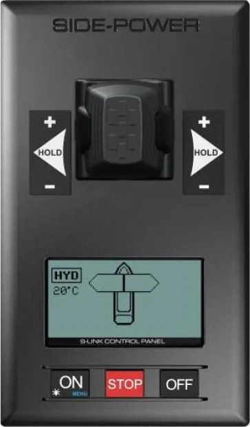 CDE JOYSTICK SIMPLE 12/24V S-LINK HYD PROPORTIONNELLE - CDE STOP
