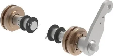 ARBRES HORIZONTAUX P/SRV(L)80-100 KIT BD-TD AVEC ETANCHEITE