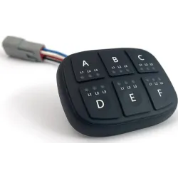 Powerkey 6 touches compact CANbusJ1939 ou CANopen