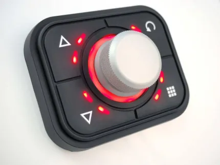 Powertrack Encodeur RGB à 4 touches + connecteur Deutsch