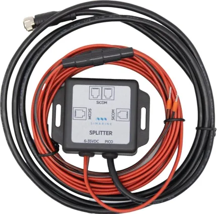 Accessoire splitter 4 ports SiCom, pour une alimentation 6 à 35Vdc des PICO non LITE