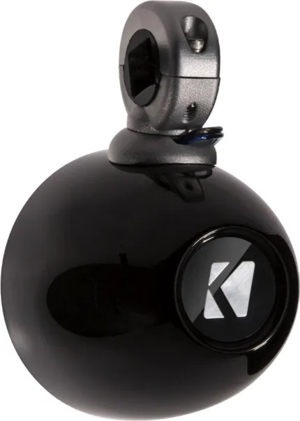 2 Enveloppes fixation Tower pour HP 4'' - Noir - Montage barre