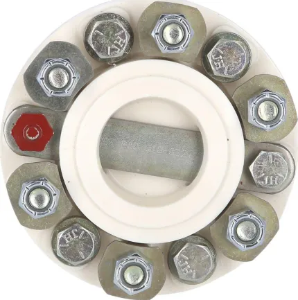 Accouplement semi-élastique 37CV/100 tr/min-Ø tourteau 146mm