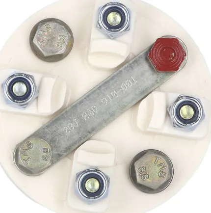 Accouplement semi-élastique 5 CV/100 tr/min-Ø tourteau 101.6mm