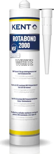 Adhésif/joint de montage Rotabond 2000  - Cartouche 290ml blanc