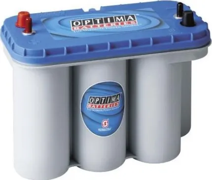 Batterie démarrage/servitude Optima bleue 12V 75Ah - 975A