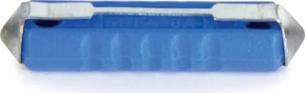 Blister 15 fusibles Steatite 8A Bleu
