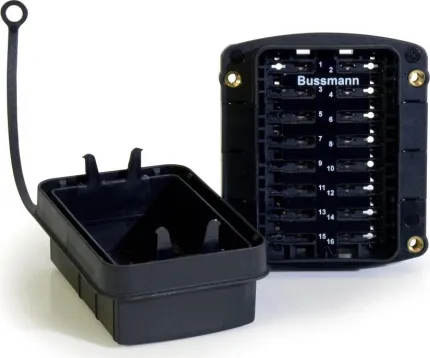 Boitier porte-fusible disjoncteur 16 voies