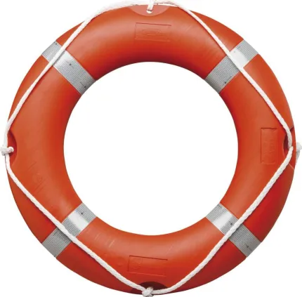 Bouée couronne homologuée SOLAS