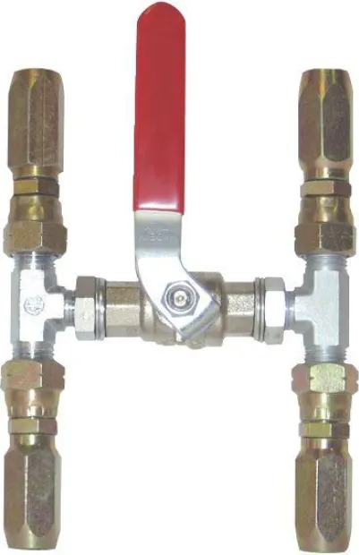 By-pass pour tuyau souple Ø 6mm