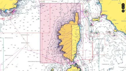 Carte C-MAP® Max Corse Ouest