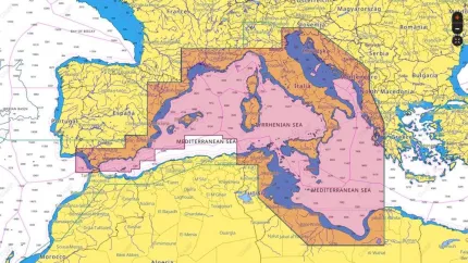 Carte C-MAP® Max Europe Côtes Sud & Ouest