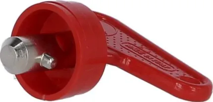 Clé rouge de coupe batterie