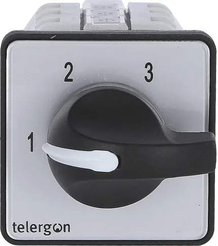 Commutateur 2 pôles 3 positions 1-2-3 40A