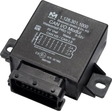 Contrôleur programmable avec port de communication CAN et RS232(COTEK) avec 7 entrées digitales/analogiques et 8 sorties 2,5A