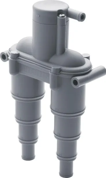 Coude anti-siphon + tuyau sans clapet Ø13, 19, 25 et 32mm