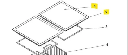 Couvercle (avec joint) pour BI92 / I920 / I922