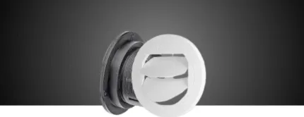 Diffuseur orientable / obturable Ø50mm blanc