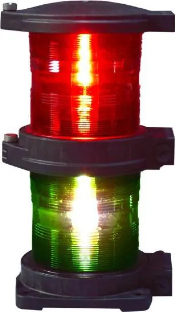 FEU DOUBLE SERIE 760 TOUT HORIZON ROUGE ET VERT 360°, 24-230V