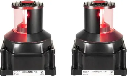 FEU SERIE 75D ROUGE 2X180° 115-230V