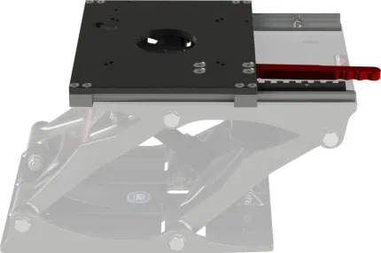 GLISSIERE DE SIEGE PILOTE