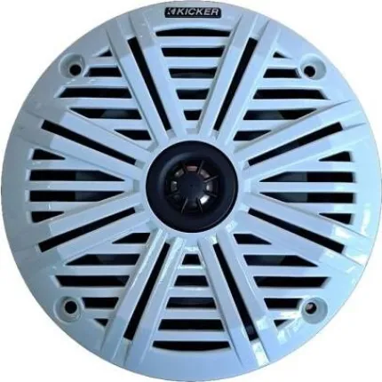 Grille de couleur blanche, fermée pour haut-parleur 6.5'' de la série KM version 