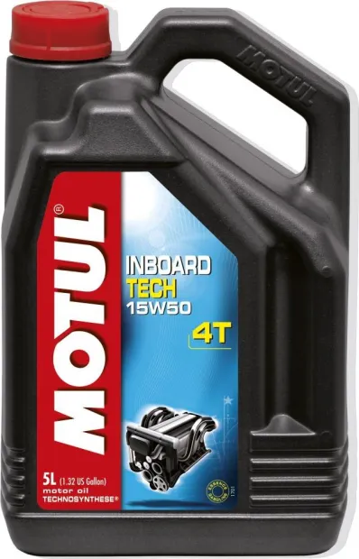 Huile moteur Inboard Tech 4T 15W50 bidon 5L