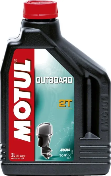 Huile moteur Outboard 2T bidon 2L