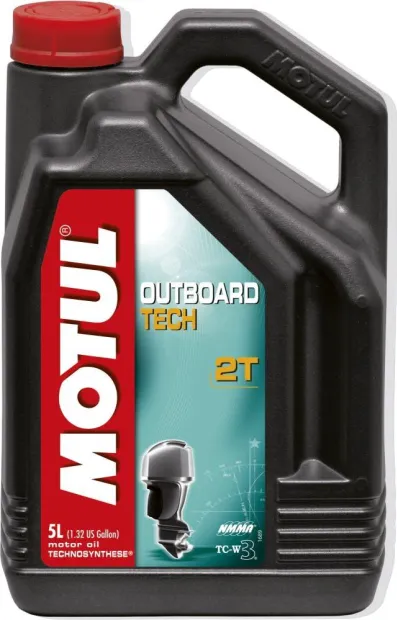 Huile moteur Outboard Tech 2T bidon 5L