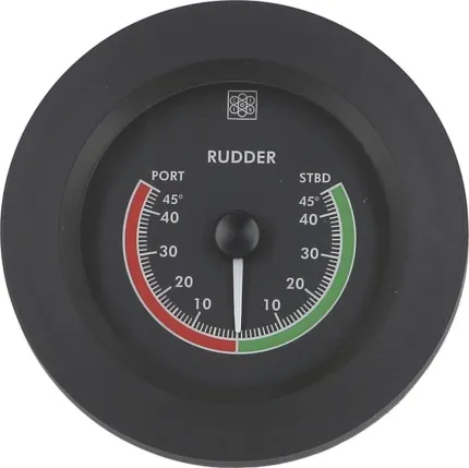 Indicateur angle de barre Ø 85mm 12/24V