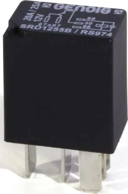 Micro relais 12V 20A Diode