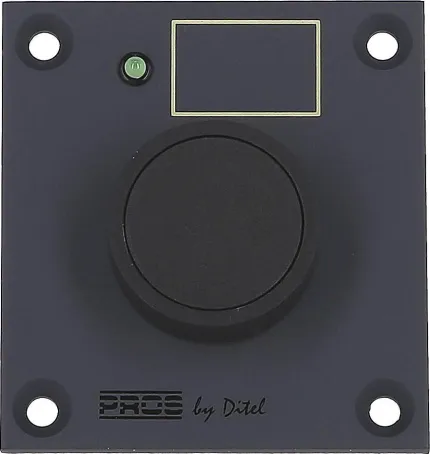 Module poussoir Ø22mm - Noir