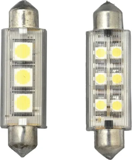 Navette LED 12V 12x42mm 6x0.5W