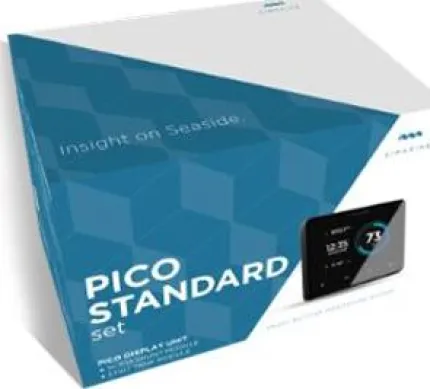 Pack gestion batterie PICO Standard encastrable NOIR, composé d'un PICO, un shunt 300A et une interface pour sondes de niveau et température, pour une alimentation 6 à 35Vdc