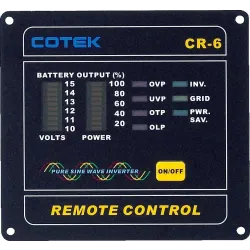 Panneau de commande à distance 24V déportée