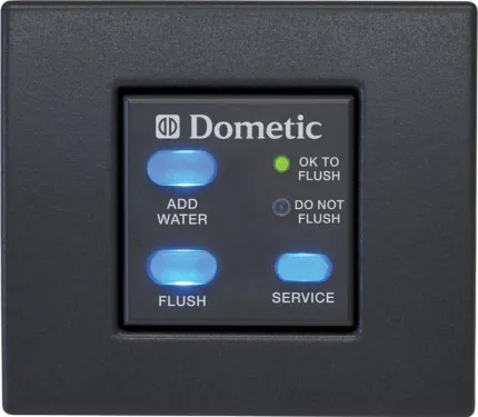 Panneau de commande Vacuflush std gris