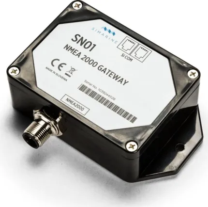 Passerelle NMEA2000 avec protocole SiCom et alimentation de 6 à 35Vdc