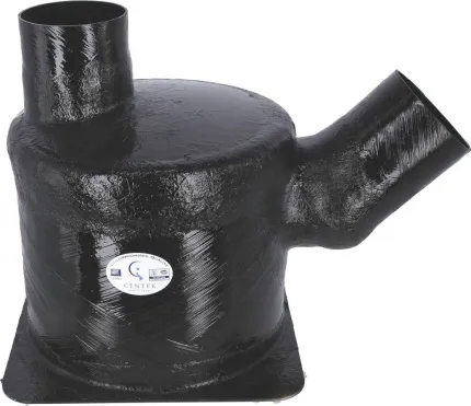 Pots à barbotage E à 45° / S Verticale 6'' Ø152mm