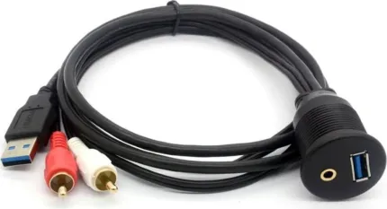 Prise USB & jack 3.5MM Charge, Data