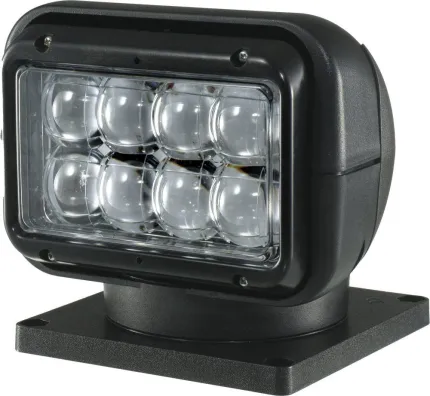 Projecteur motorisé 12V 32W LED - Version Noir
