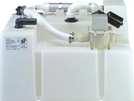 Réservoir eaux usées 106L avec pompe de vidange 12V