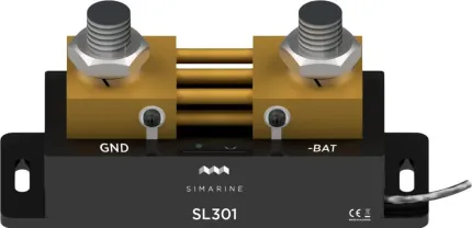Shunt 300A spécifique pour PICO LITE avec interface pour sondes de niveau et température, protocole SiCom et alimentation de 6 à 35Vdc