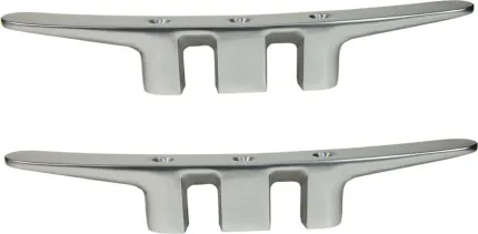 Taquet de pont aluminium percé L=450mm