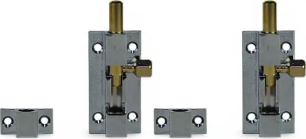 Targette laiton chromé 51mm
