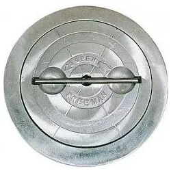Trappe ronde 20'' en aluminium avec dormant acier (sans charnière)