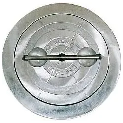 Trappe ronde 24'' en aluminium avec dormant aluminium (sans charnière)