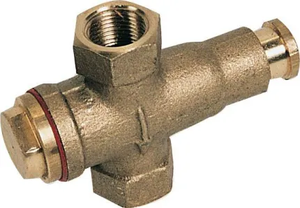 Vanne poussoir laiton 3/8''